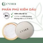 Phấn Phủ Kiềm Dầu C'choi Velvet Film Powder Foundation Kiềm Dầu Suốt 8 Tiếng