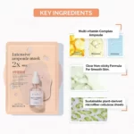 Thành Phần Chính Mặt Nạ Dưỡng Trắng Beyond Intensive Ampoule Mask 2x Brightening Vita C (màu Hồng) - Lg Vina - Droppii Mall