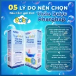 Ưu điểm Dầu Tắm Gội Baby Thảo Dược 2in1 Pharpharp Jpnatural - Droppii Mall