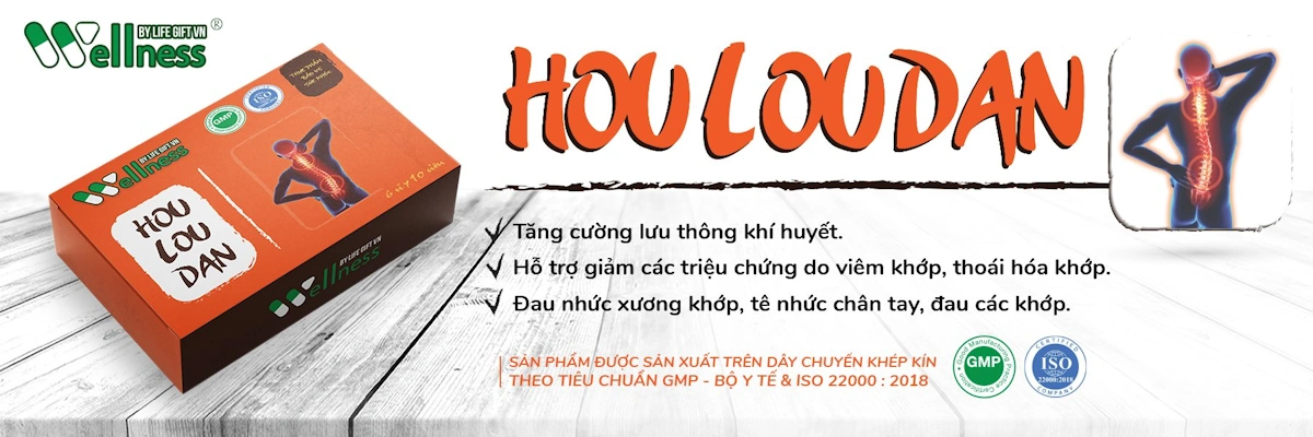 Hou Lou Dan - HỖ TrỢ XƯƠng KhỚp - Wellness By Life Gift Vn - Droppii Mall