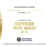 Lychee Blossom Honey Is Granted The 2022 Superior Taste Award - International Taste Institute