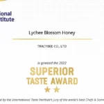 Tracybee Co., Ltd Is Granted The 2022 Superior Taste Award - International Taste Institute