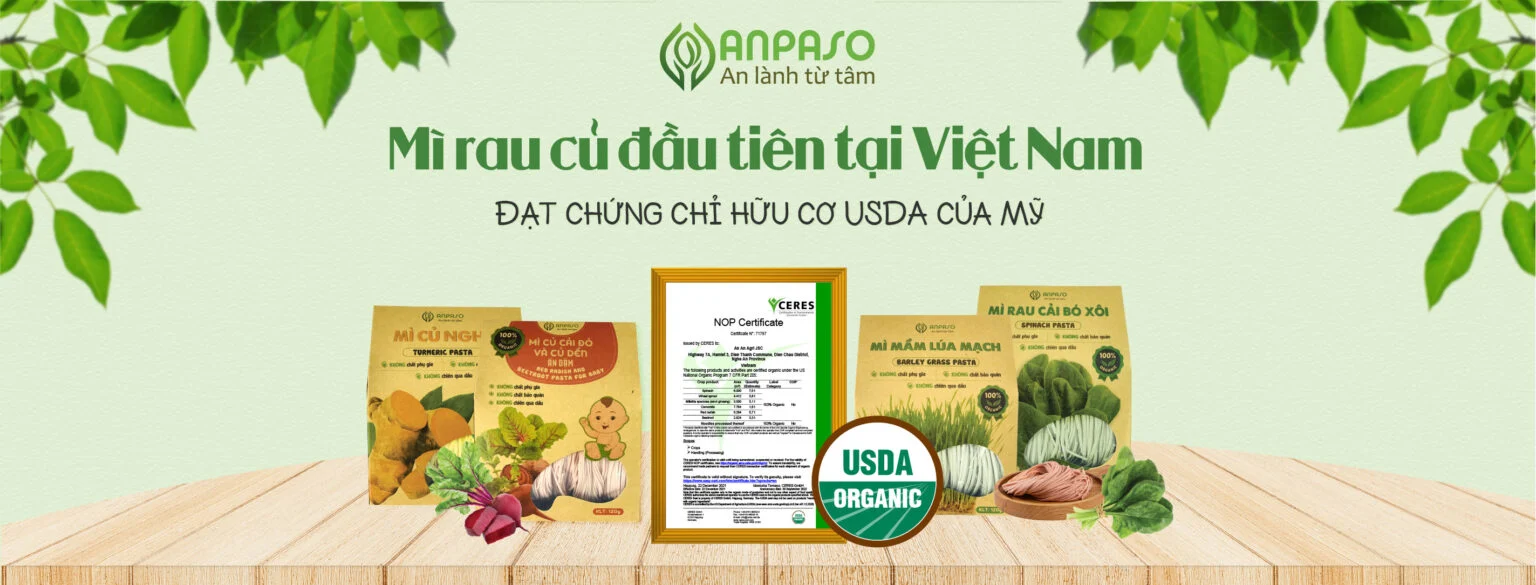 Mì đầu Tiên Tại Việt Nam đạt Chứng Chỉ Hữu Cơ Usda Của Mỹ - Droppii Mall